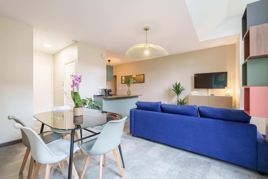 Appartement Lumineux Avec Cour Chaumont  Exterior foto