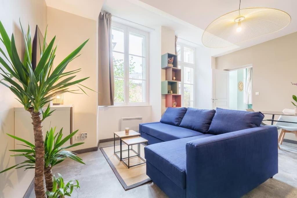 Appartement Lumineux Avec Cour Chaumont  Exterior foto